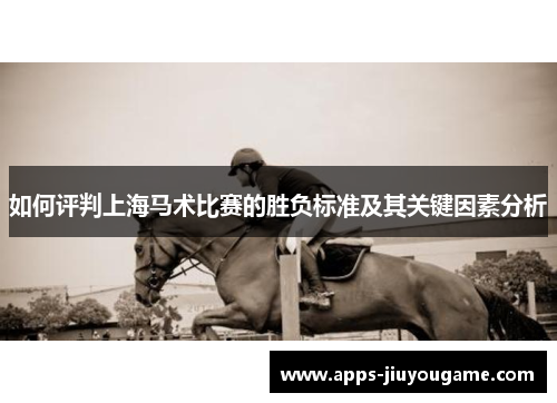 如何评判上海马术比赛的胜负标准及其关键因素分析